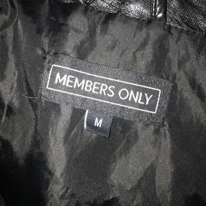 fake members only jacket
